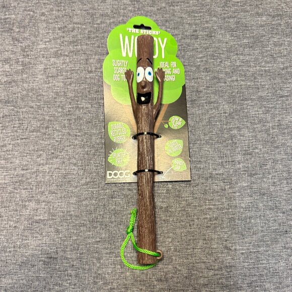 Two pet toys - DOOG Fetch stick & PET PLAY Soft toy suitcase with squeaker - Picture 2 of 7